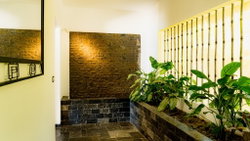 Mur d'eau à l'intérieur