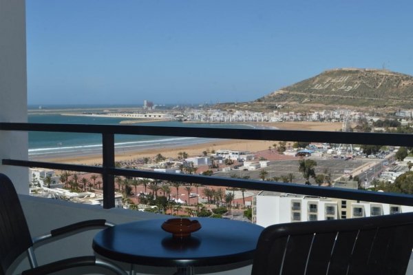 Location appartement vue mer Agadir Maroc