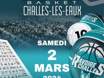 Affiche Loto La Ravoire Challes Basket