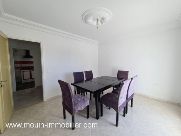 appartement à louer à Hammamet Nord
