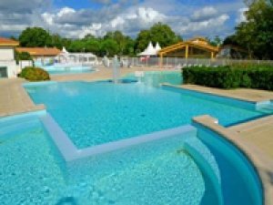 location Mobilhome luxe cpg 4* piscine lac océan Sanguinet