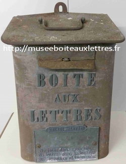 boites aux lettres PTT mobiles petits modèles