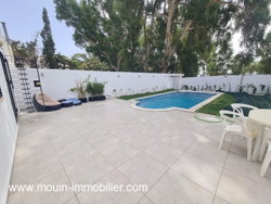 villa avec piscine à Hammamet