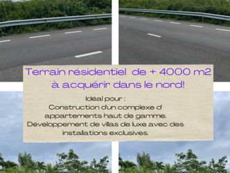 &amp;Agrave; vendre : Terrain r&amp;eacute;sidentiel &amp;agrave; Cap Malheureux