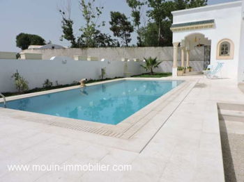 Location VILLA ROMANA Hammamet Zone Théâtre Tunisie