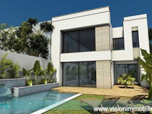 Vente villa jolies S+4 Hammamet Tunisie