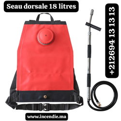 Seau dorsal feux de foret