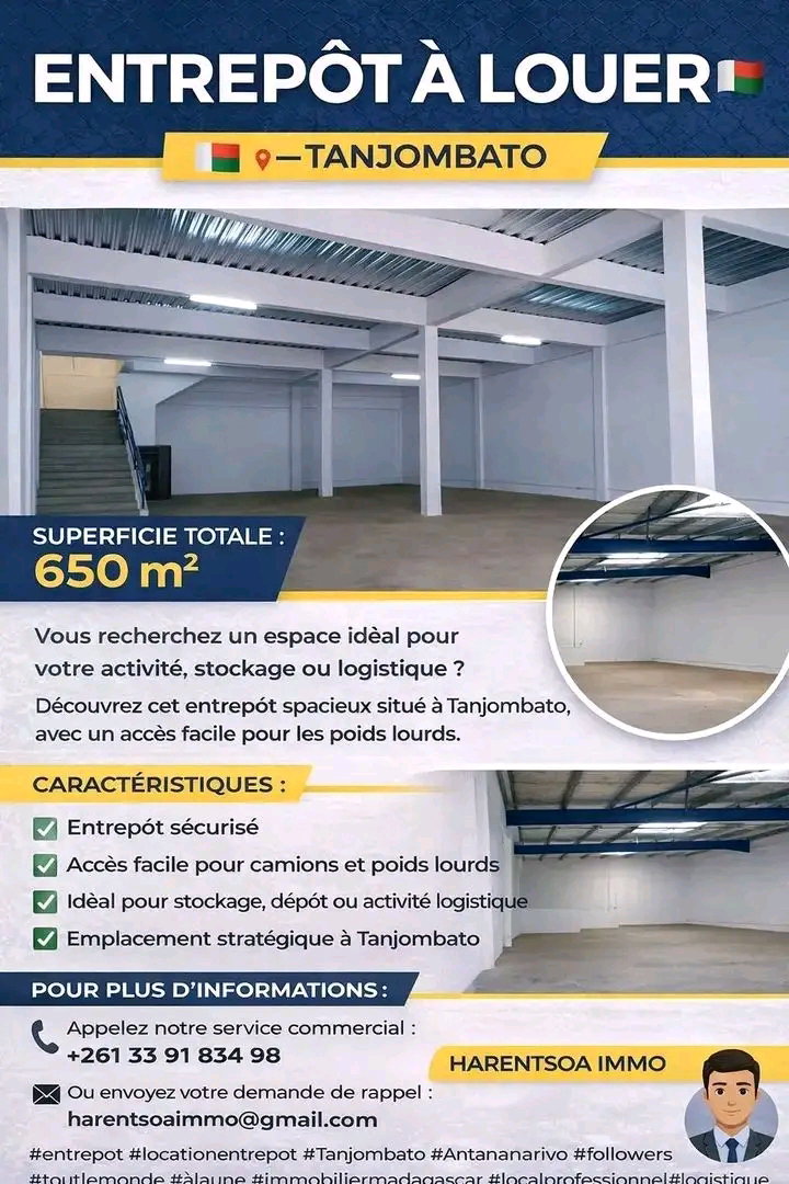 Entrepot 650m2