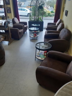 Le coin salon (magasin)