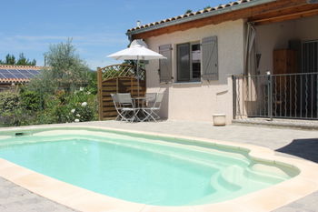 Location Ardeche Maison luxe piscine climatisation Lablachère Ardèche