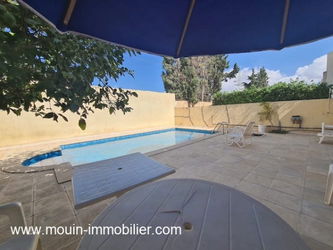 Location VILLA ZINNIA L Yasmine Hammamet Tunisie