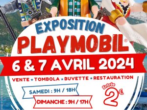 4ème Exposition Playmobil les 06 07 avril Poisy Haute Savoie