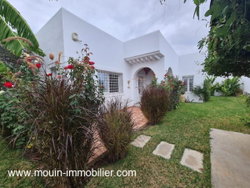 Villa S+3 de plein pieds à louer à Hammamet