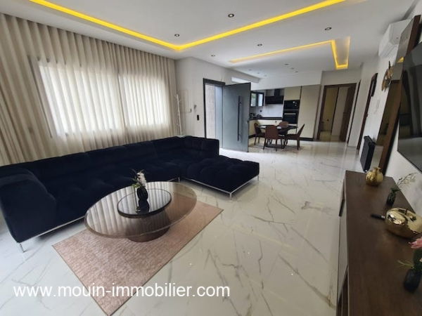 location annuelle appartement avec piscine à hammamet