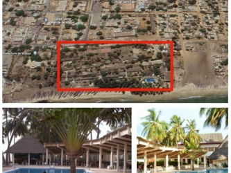 Vente etablissement hotelier renover ou demolir front mer mbour M&#039;Bour