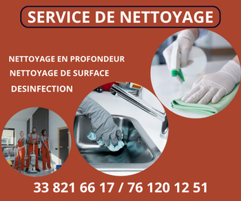 SERVICE NETTOYAGE À DOMICILE DISPONIBLE DAKAR Sénégal