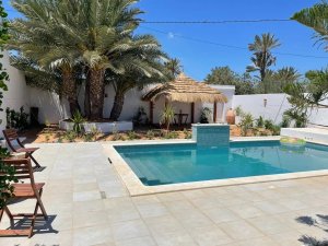 villa piscine location vacance djerba Tunisie