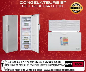 Annonce PROMO NOS REFRIGERATEURS &amp; CONGELATEURS Dakar Sénégal