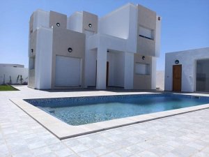 Location villa piscine annuelle Djerba Tunisie