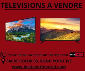 Annonce DES TELEVISIONS BONNE QUALITE DISPONIBLES Dakar Sénégal