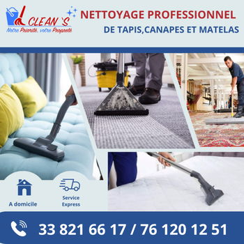 Annonce SERVICE NETTOYAGE PROFESSIONNEL POUR MATELAS CANAPÉS MOQUETTES N°1 Dakar