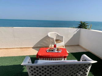 Location s+2 front mer meublé marsa plage Tunis Tunisie
