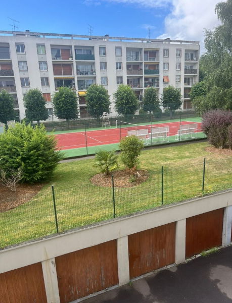vue Terrain de tennis
