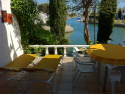 terrasse et amarrage