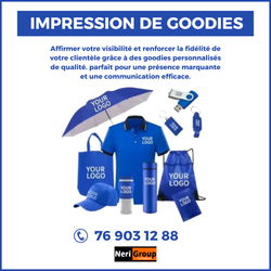 IMPRESSION DE GOODIES