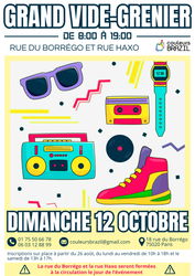 vide-grenier Couleurs Brazil Paris