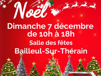 Flyer marché de Noël