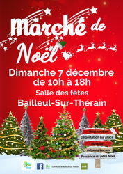 Marché Noël Bailleul-sur-Thérain Oise