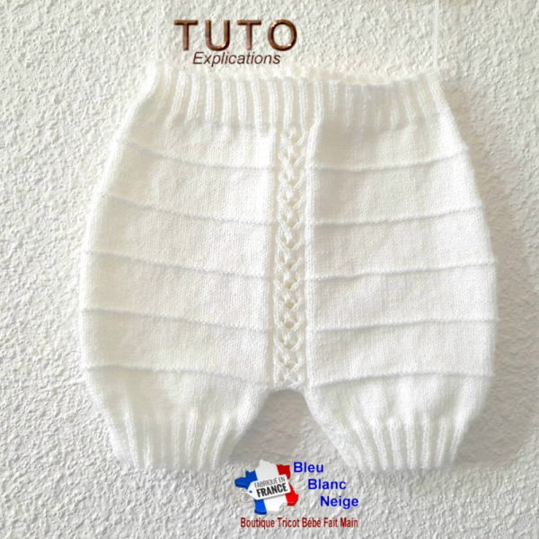 patron tuto tricot bb modèle layette bébé à tricoter