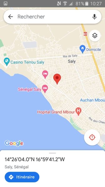 Terrain à vendre à Saly Portudal / Sénégal