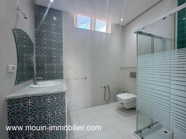 Villa de plein pieds à louer à Hammamet