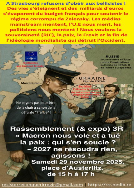 Affiche 3R refus guerres