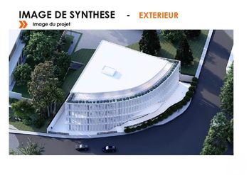 Location Immeuble bureautique neuf 2600 m² Mutuelle ville manar Tunis
