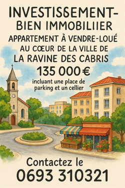 Appartement à vendre-loué