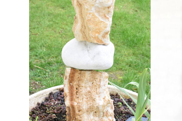 sculpture jardin marbre