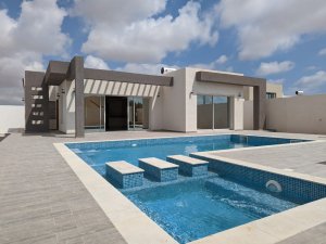 Vente Programme Neuf Villa PRONTO &amp; NOVA F4 piscine Djerba Tunisie