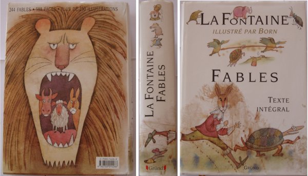 Fontaine Les Fables illustré par Born Ed Gr&uuml nd Cher