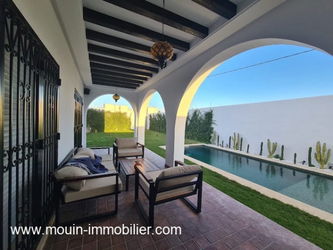 Location villa eline hammamet zone theatre Tunisie