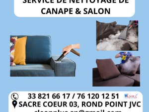 entretien canape salon Dakar Sénégal