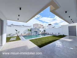 villa avec piscine neuve à vendre à Hammamet zone sindbed
