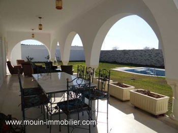 Annonce location VILLA GUESS Hammamet Birbouregba Tunisie