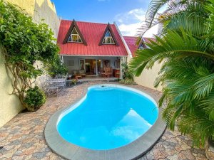 Annonce Bain boeuf Location villa 3 chambres piscine proche plage Cap Malheureux