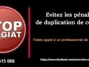 Reformulation réécriture anti-plagiat L&#039;Ariana Tunisie