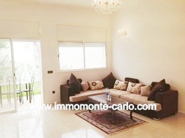 Location villa neuve meublée hay riad Rabat Maroc