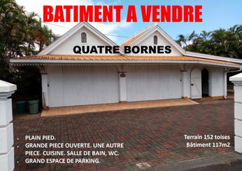 Vente Batiment 4 Bornes Ile Maurice