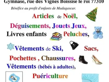 Vente charité Automne Hiver NOËL Boissise-le-Roi Seine et Marne